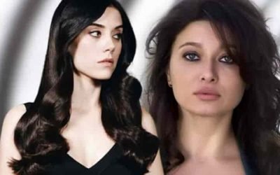Nurgül Yeşilçay and Cansu Dere meeting at the office – New Dizi?