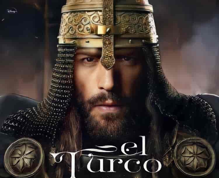 cover of the disney turkish series El Turco featuring can yaman as an ottoman soldier hasan balaban
