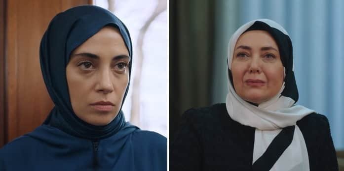 cover of Kızılcık Şerbeti episode 20 featuring nursema and her mother